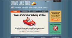 Desktop Screenshot of drivelikethis.com